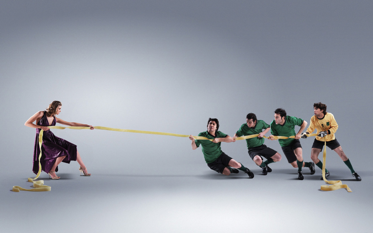 靈感躍然紙上 人物創(chuàng)意平面廣告設計壁紙的藝術與商業(yè)交融